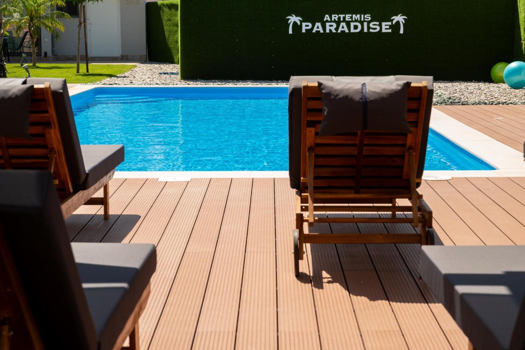 Paradise Apartments Artemida Eksteriør bilde